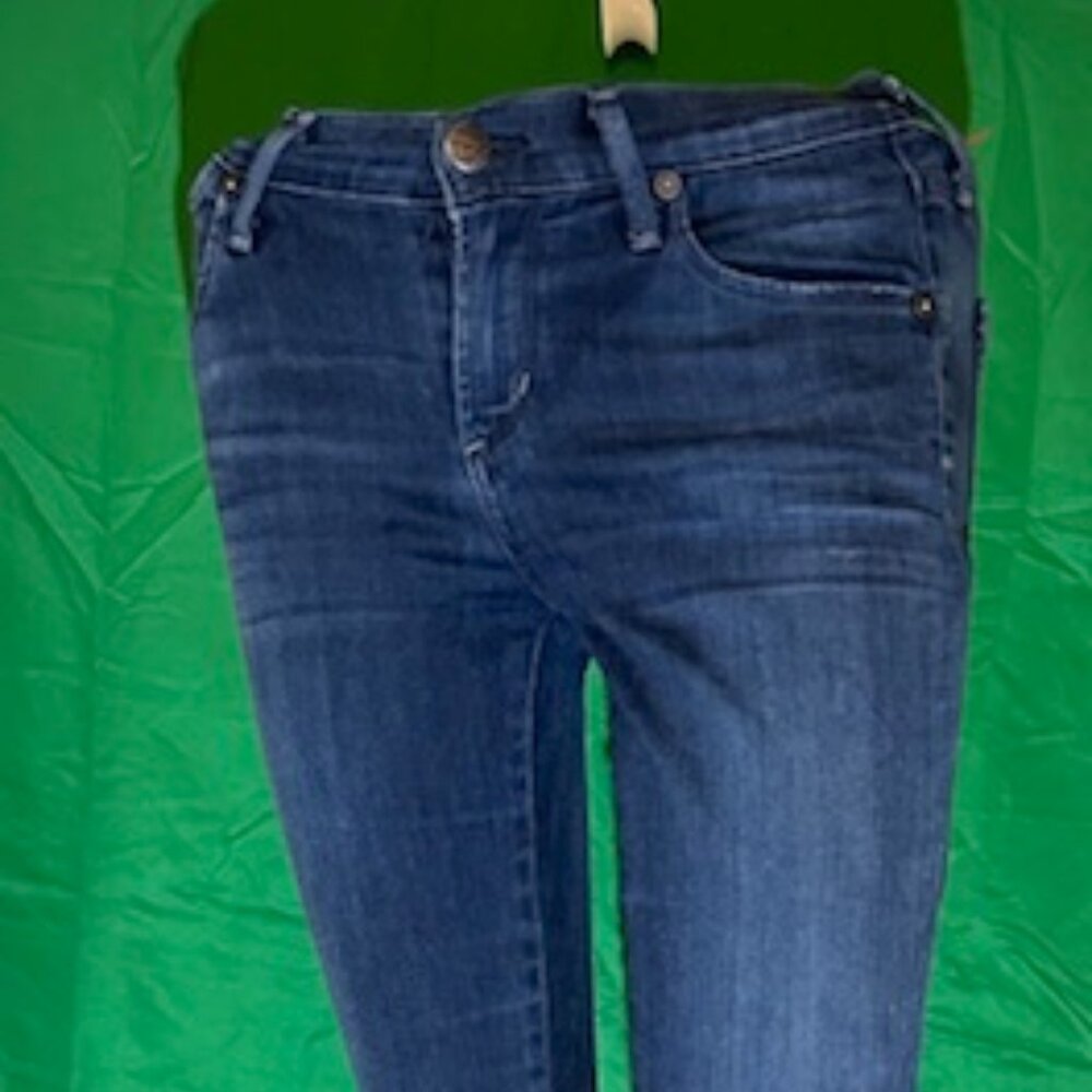 Citizens Of Humanity Low Rise Skinny Ankle with frayed bottom, Sz. 26